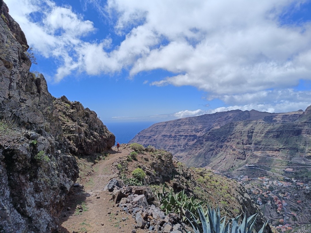 Imagen de una ruta en La Gomera